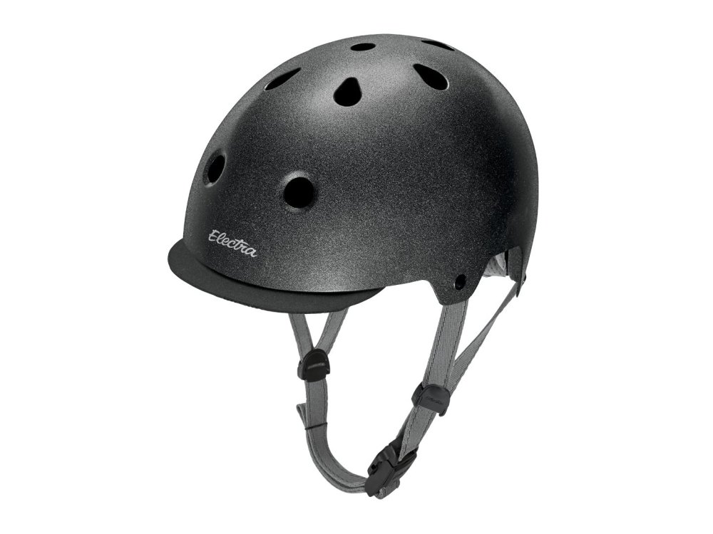 Electra Helmet Lifestyle Lux Graphite Reflective Medium CE