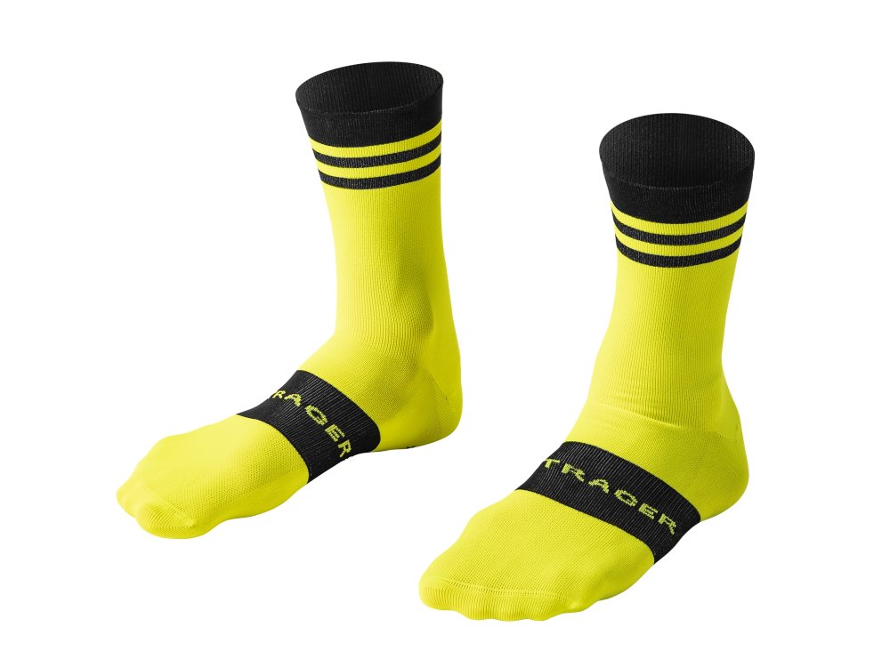 Bontrager Socke Race Crew M (40-42) Radioactive Yellow