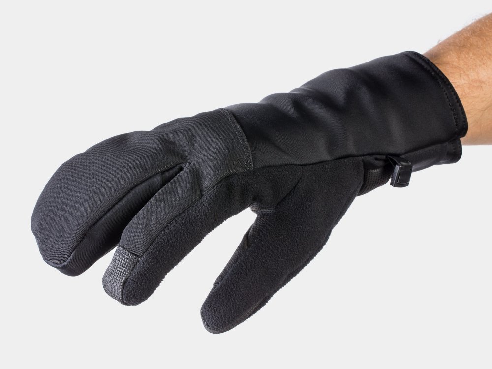 Bontrager Glove Velocis Split Finger Softshell Small Black