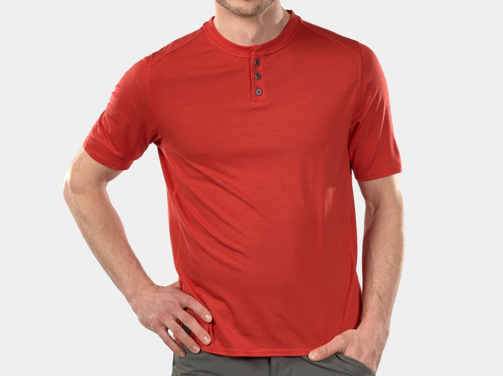 Bontrager Shirt Adventure Henley X-Small Mars Red